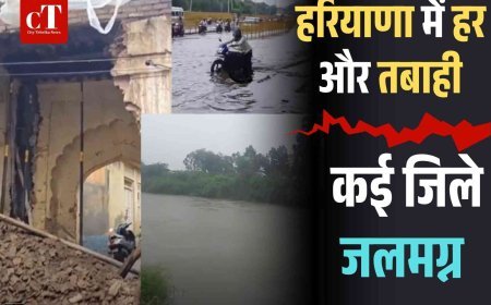 हरियाणा में बारिश का कहर, हिसार में महिला की मौत, कई जिले जलमग्न