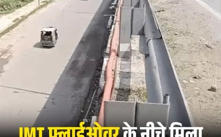 IMT फ्लाईओवर के नीचे मिला विदेशी महिला का नग्न हालत में शव, इलाके में सनसनी