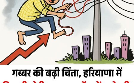 गब्बर की बढ़ी चिंता, हरियाणा में बिजली चोरी व लाइन लॉस में बढ़ोतरी, कंपनियों पर आर्थिक संकट का खतरा
