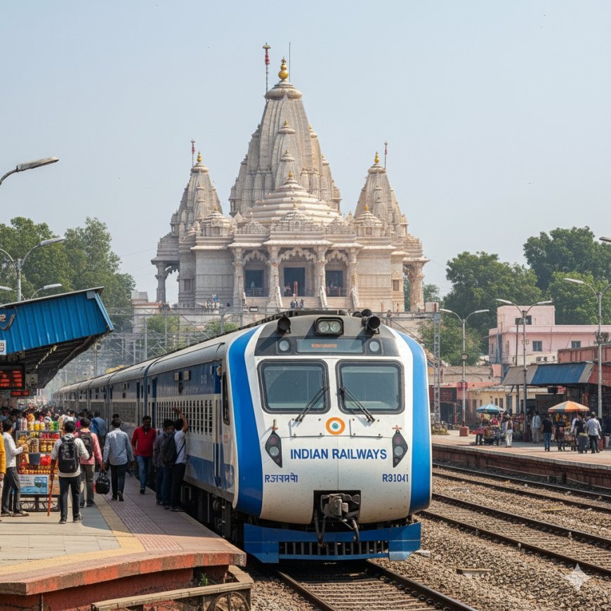 जलझूलनी एकादशी पर श्रद्धालुओं को रेलवे का तोहफा: खाटूश्यामजी दर्शन के लिए चलेगी स्पेशल ट्रेन