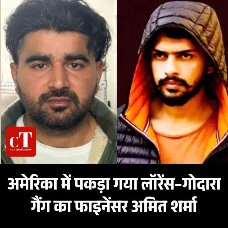 अमेरिका में पकड़ा गया लॉरेंस–गोदारा गैंग का फाइनेंसर अमित शर्मा