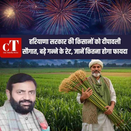हरियाणा सरकार की किसानों को दीपावली सौगात, बढ़े गन्ने के रेट, जानें कितना होगा फायदा