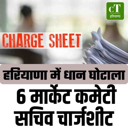 कुरुक्षेत्र में धान घोटाला: 6 मार्केट कमेटी सचिव चार्जशीट