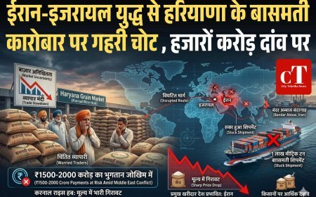 ईरान-इजरायल युद्ध से हरियाणा के बासमती कारोबार पर गहरी चोट , हजारों करोड़ दांव पर