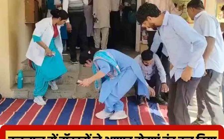 करनाल में डॉक्टरों ने बंद की आपात सेवाएं, पुलिस के खिलाफ धरने पर बैठे  अस्पताल विवाद ने लिया बड़ा रूप, करनाल में पोस्टमॉर्टम भी बंद