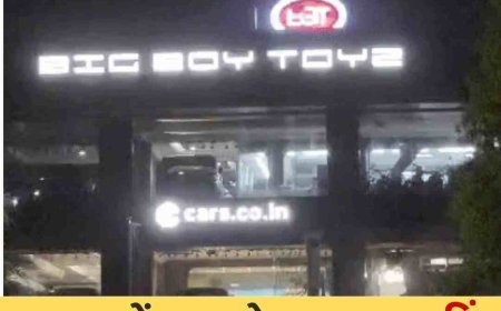 गुरुग्राम में लग्जरी कार शोरूम पर ताबड़तोड़ फायरिंग, ड्राइवर घायल  हीरो होंडा चौक के पास बदमाशों का हमला, लग्जरी गाड़ियों को बनाया निशाना