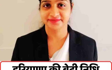 हरियाणा की बेटी निधि बंसल बनीं गुजरात में जज