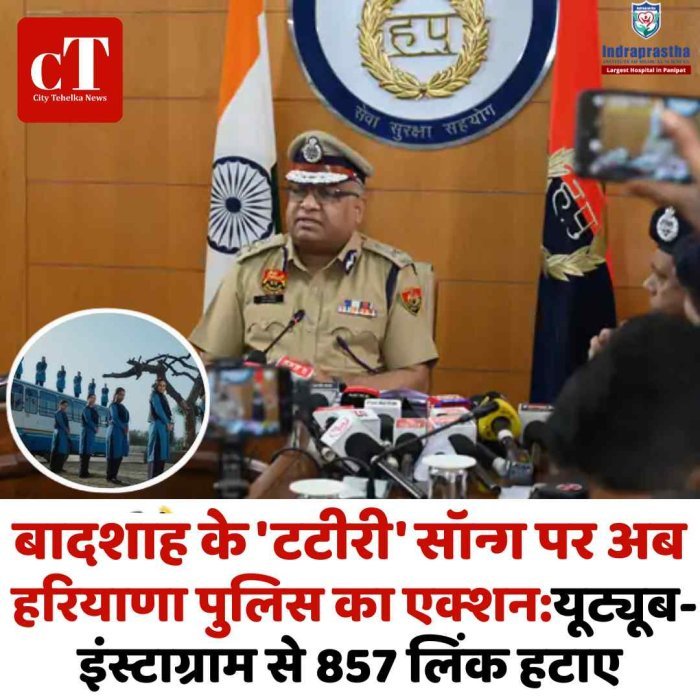 टटीरी विवाद पर हरियाणा पुलिस का बड़ा एक्शन, सोशल मीडिया से हटाए सैकड़ों वीडियो