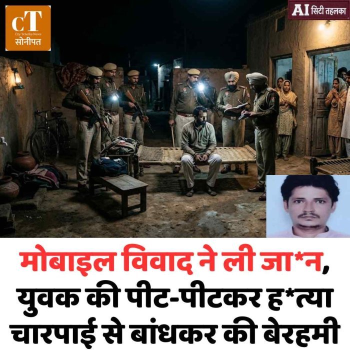 मोबाइल विवाद ने ली जान, युवक की पीट-पीटकर हत्या चारपाई से बांधकर की बेरहमी, 12 दिन बाद युवक ने तोड़ा दम