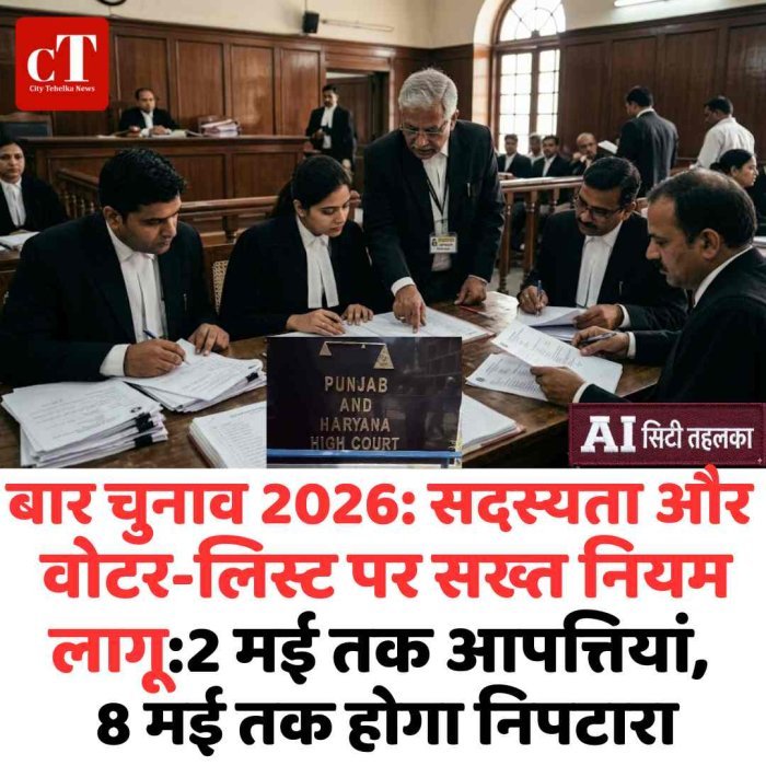 बार चुनाव 2026 के लिए शेड्यूल जारी, सख्त नियम लागू