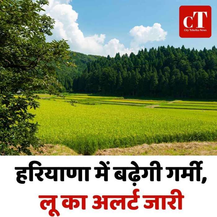 हरियाणा में बढ़ेगी गर्मी, लू का अलर्ट जारी
