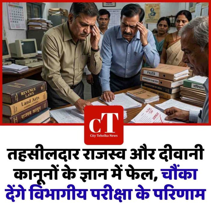 हरियाणा में तहसीलदार परीक्षा के चौंकाने वाले नतीजे, कानून में फेल