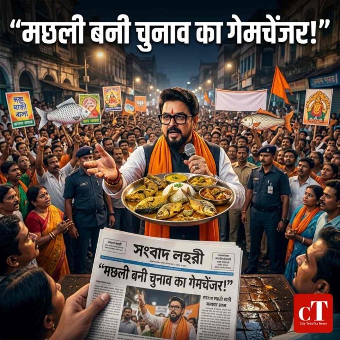अनुराग ठाकुर की ' क्लाइमैक्स एंट्री ' ने मछली राजनीति पर भाजपा को दिलाई बढ़त!