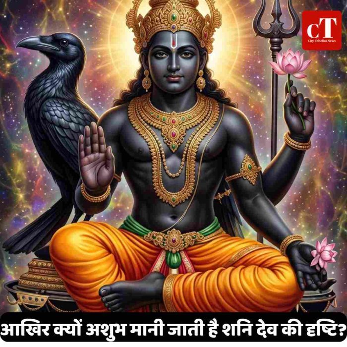 आखिर क्यों अशुभ मानी जाती है शनि देव की दृष्टि?