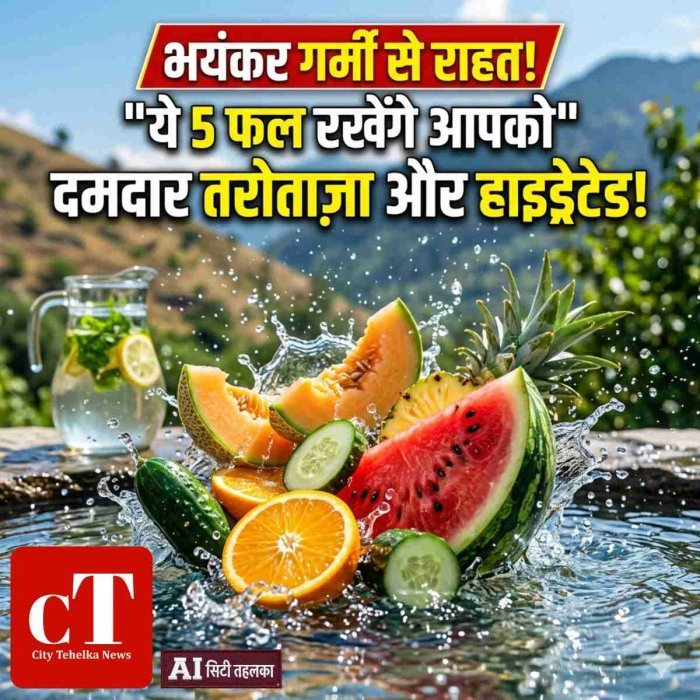 गर्मियों में शरीर को ठंडा रखेंगे ये पानी से भरपूर फल