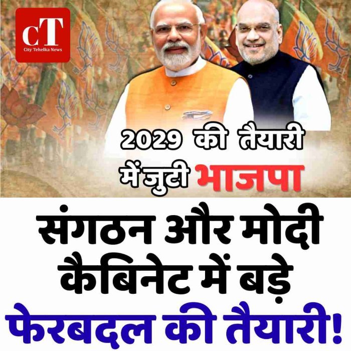 भाजपा संगठन और मोदी कैबिनेट में बड़े फेरबदल की अटकलें तेज