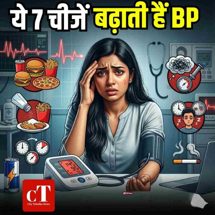 ये 7 आदतें बना सकती हैं हाई BP का मरीज
