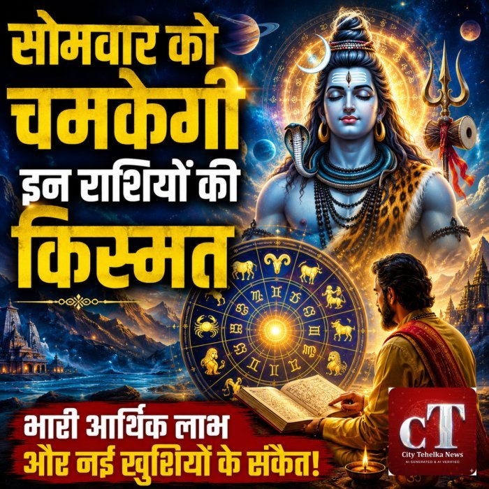 सोमवार को बनेगा शुभ योगों का महासंयोग, कई राशियों की चमकेगी किस्मत