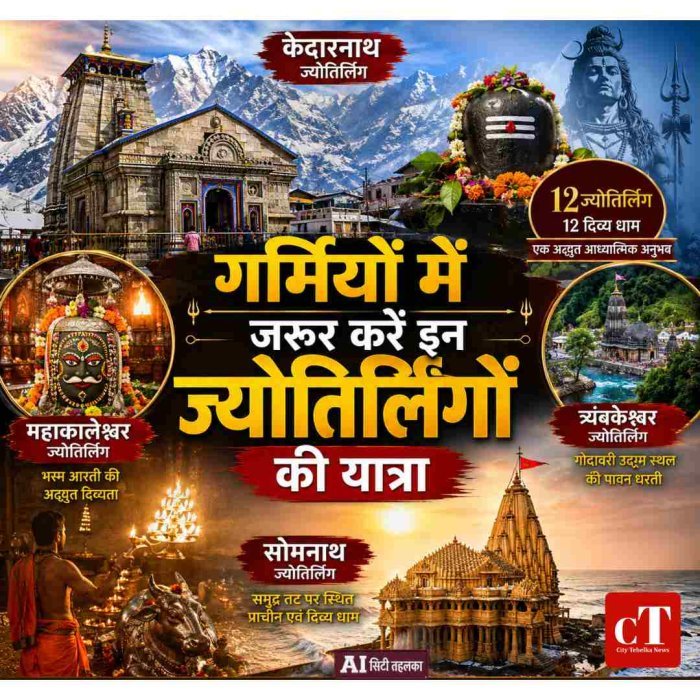 गर्मियों में ज्योतिर्लिंग यात्रा आध्यात्मिक शांति के साथ प्राकृतिक सौंदर्य का भी देती है अनुभव