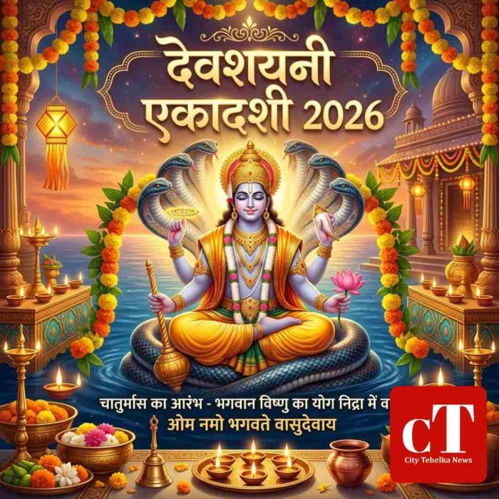 Devshayani Ekadashi 2026: देवशयनी एकादशी कब ? नोट करें डेट, इस दिन से चातुर्मास शुरू