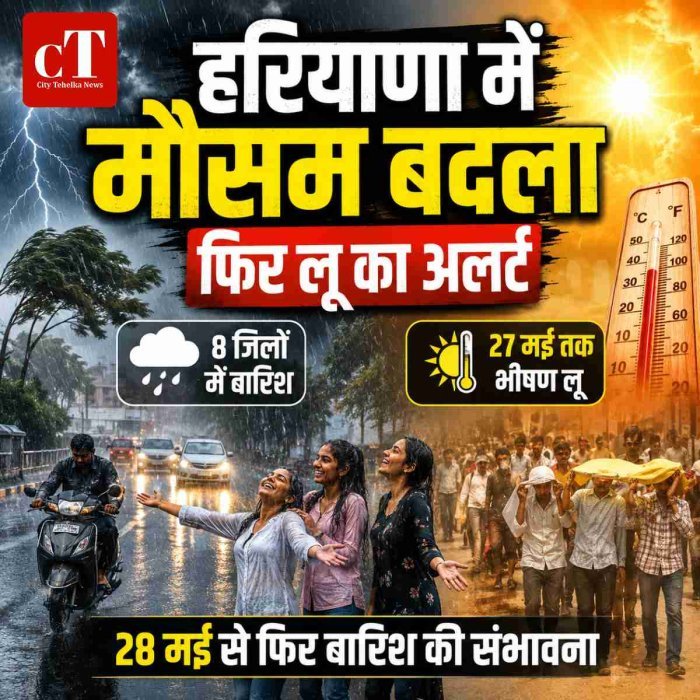 बारिश के बाद अब फिर बढ़ेगी गर्मी, 27 मई तक लू का अलर्ट