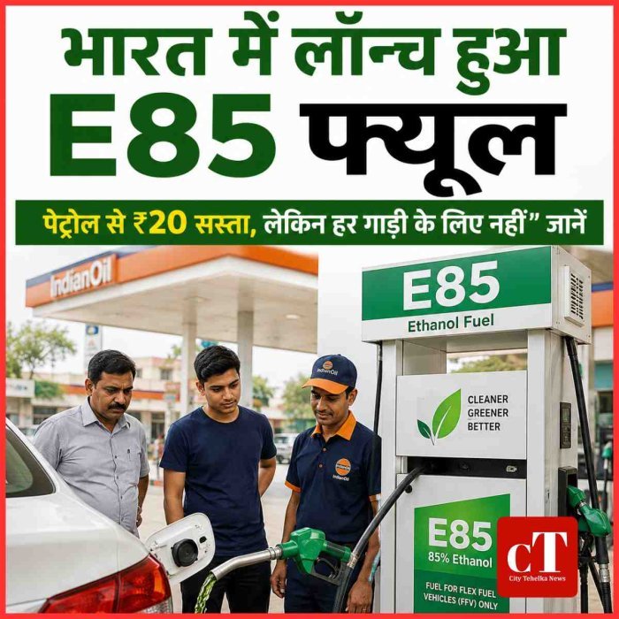 भारत में शुरू हुआ पहला E85 फ्यूल स्टेशन, पेट्रोल से ₹20 सस्ता मिलेगा ईंधन
