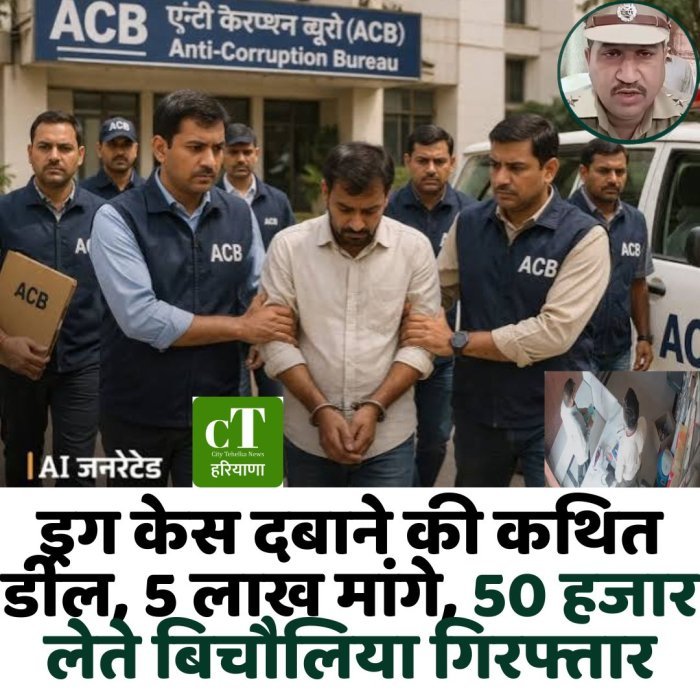 ड्रग केस दबाने की कथित डील, 5 लाख मांगे, 50 हजार लेते बिचौलिया गिरफ्तार