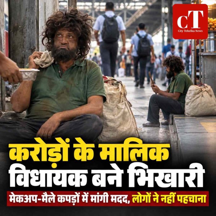 करोड़ों के मालिक विधायक ने बदला हुलिया, भिखारी बनकर सड़कों पर मांगी मदद; लोगों ने नहीं पहचाना, आखिर क्यों किया ऐसा?