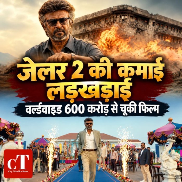 जेलर 2 की कमाई लड़खड़ाई,वर्ल्डवाइड 600 करोड़ से चूकी फिल्म